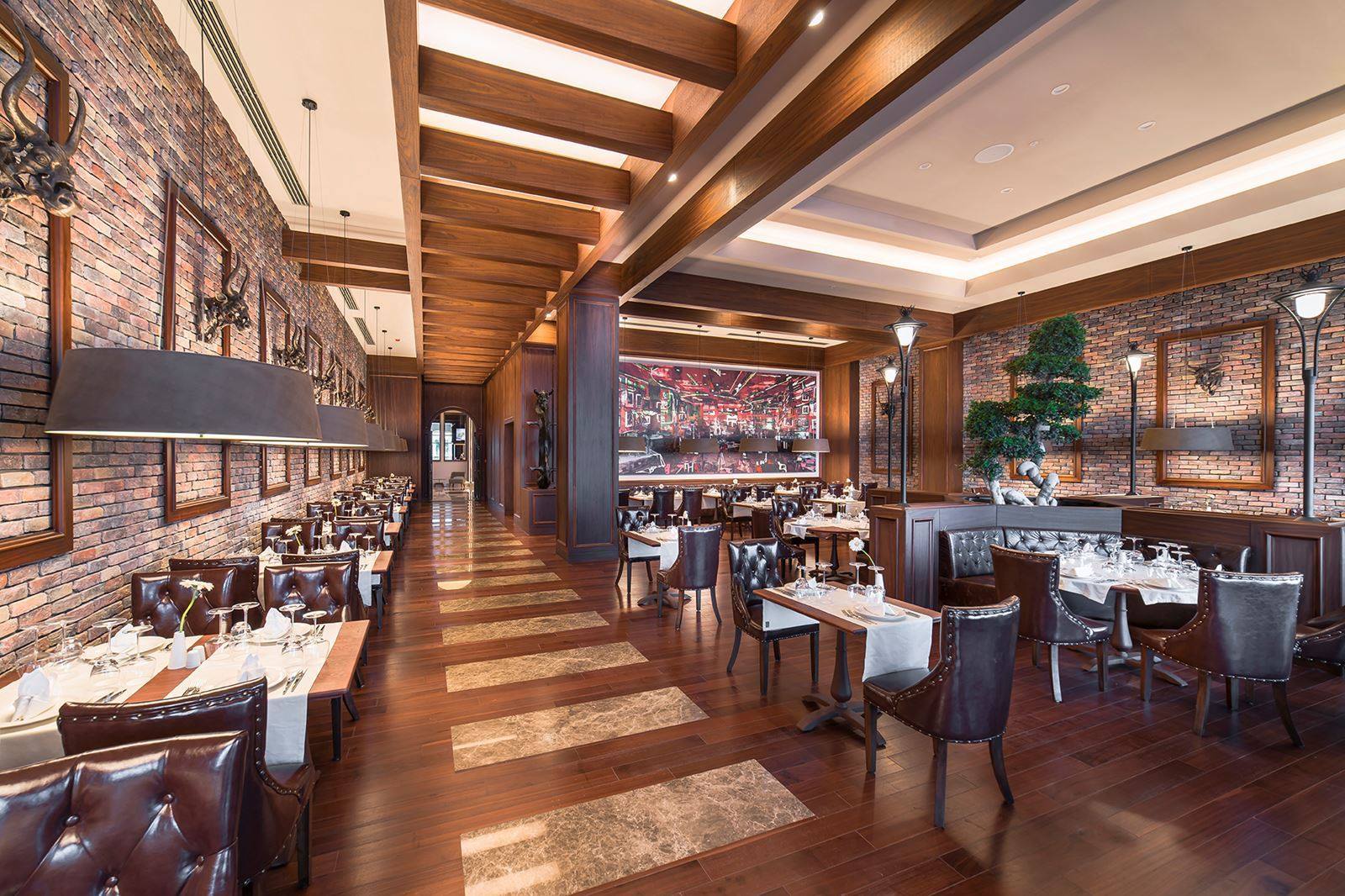 Restaurant in het Concorde Luxury Resort in Vokolidha, Cyprus foto 3