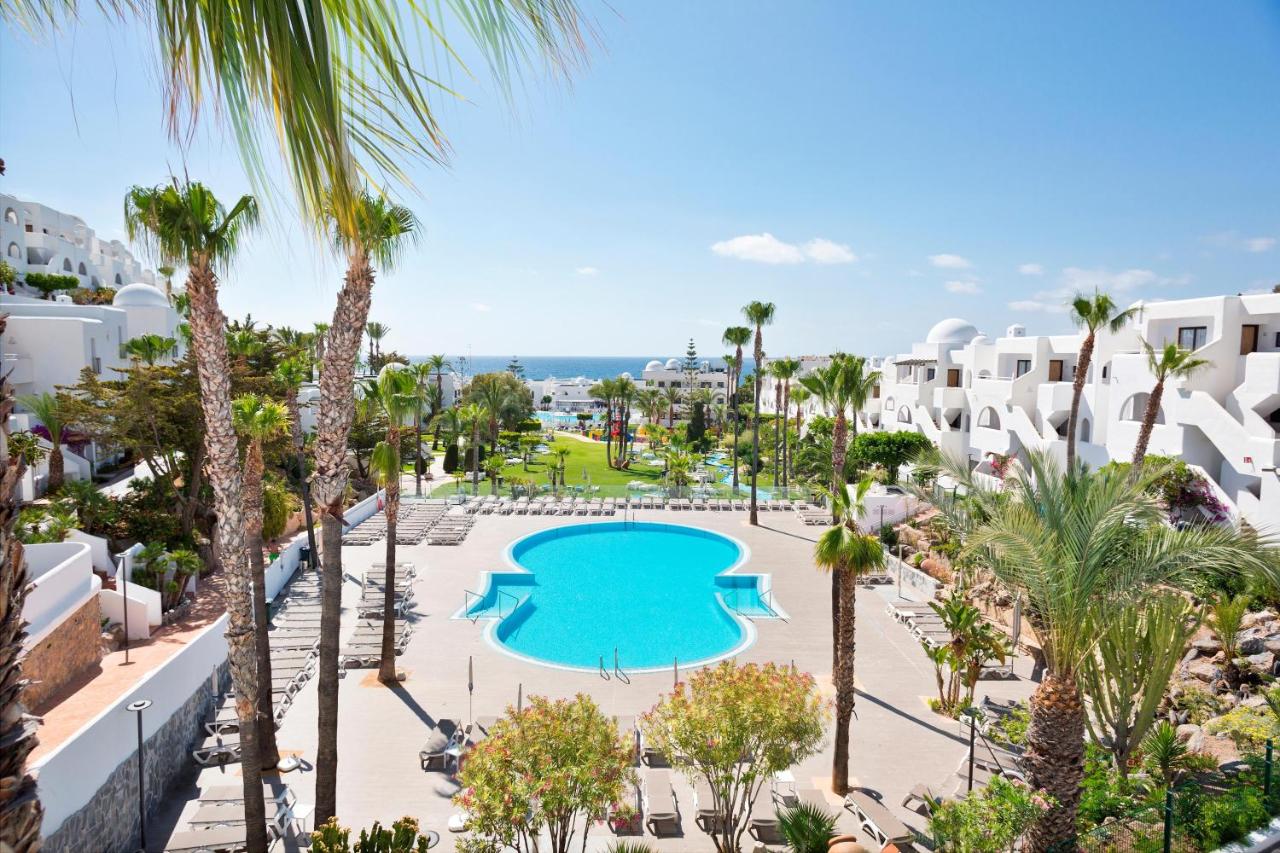 Zwembadzijde bij Appartementen Best Pueblo Indalo Hotel in Mojacar, Spanje foto 1