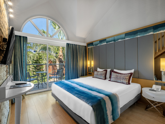 Hotelkamer in Long Beach Resort in Alanya, Turkije foto 3