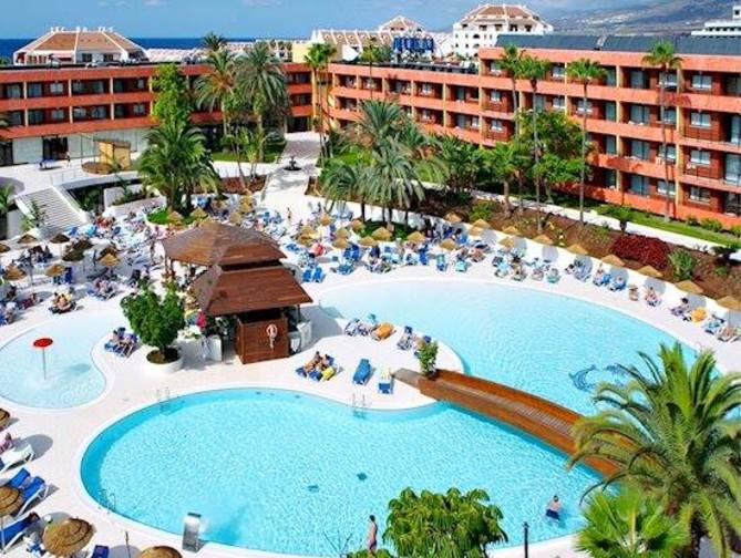 Zwembad van La Siesta Hotel in Playa De Las Americas, Spanje foto 2