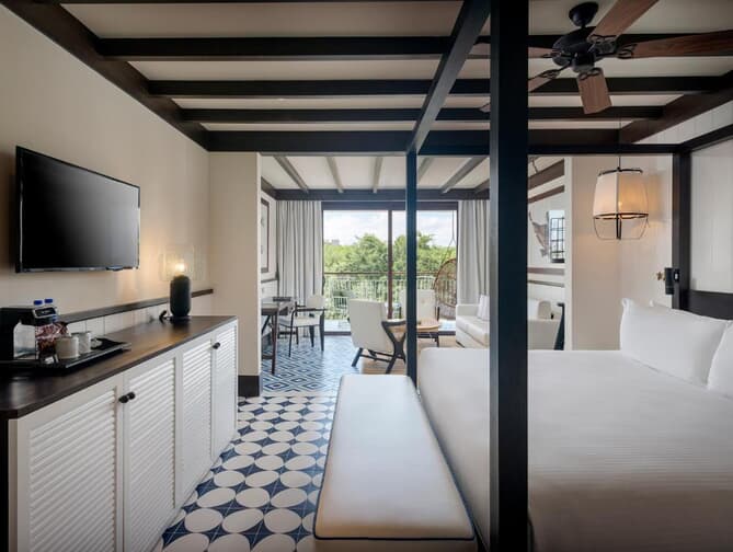 Hotelkamer in Ocean Riviera Paradise Hotel in Playa del Carmen, Mexico foto 3