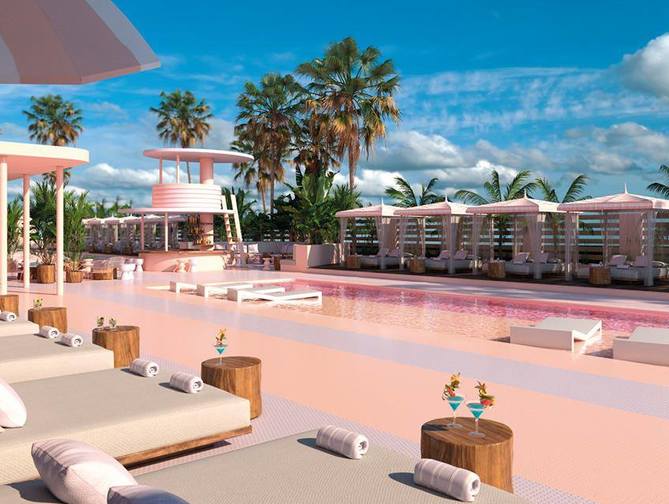 Zwembadzijdebij Paradiso Ibiza Art in San Antonio, Spanje foto 1