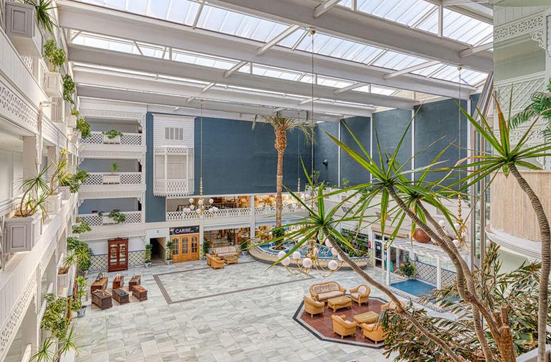 Lobby van het Playa Club Hotel in  Vera, Spanje foto 3