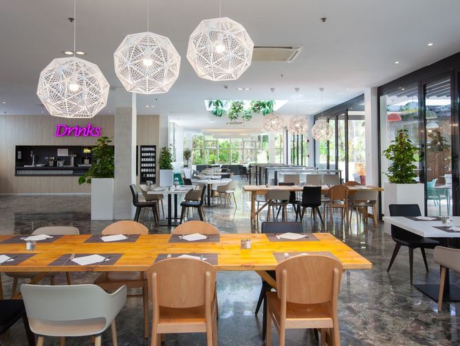 Restaurant in het Abora Catarina Hotels in Playa del Inglés, Spanje foto 3