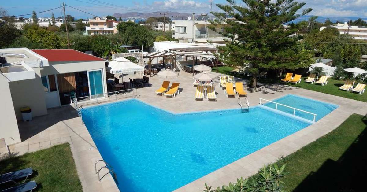 Zwembad van Alex II Appartementen Hotel Kos-Stad, Griekenland foto 1