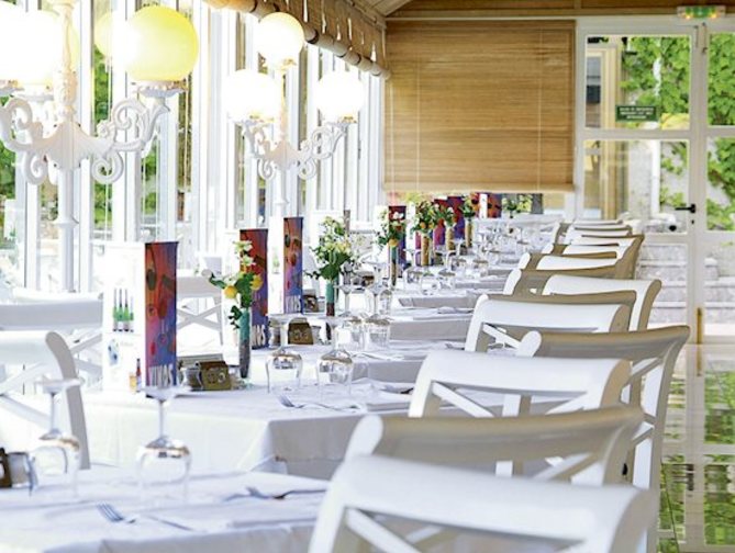 Restaurant in het Allsun Eden Alcudia Resort in Alcudia, Spanje foto 2