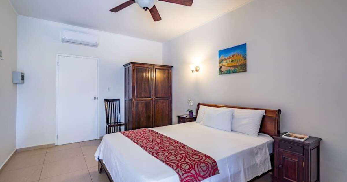 Hotelkamer in Casa Amalia Hotel in Jan Thiel Baai, Nederlandse Antillen foto 1