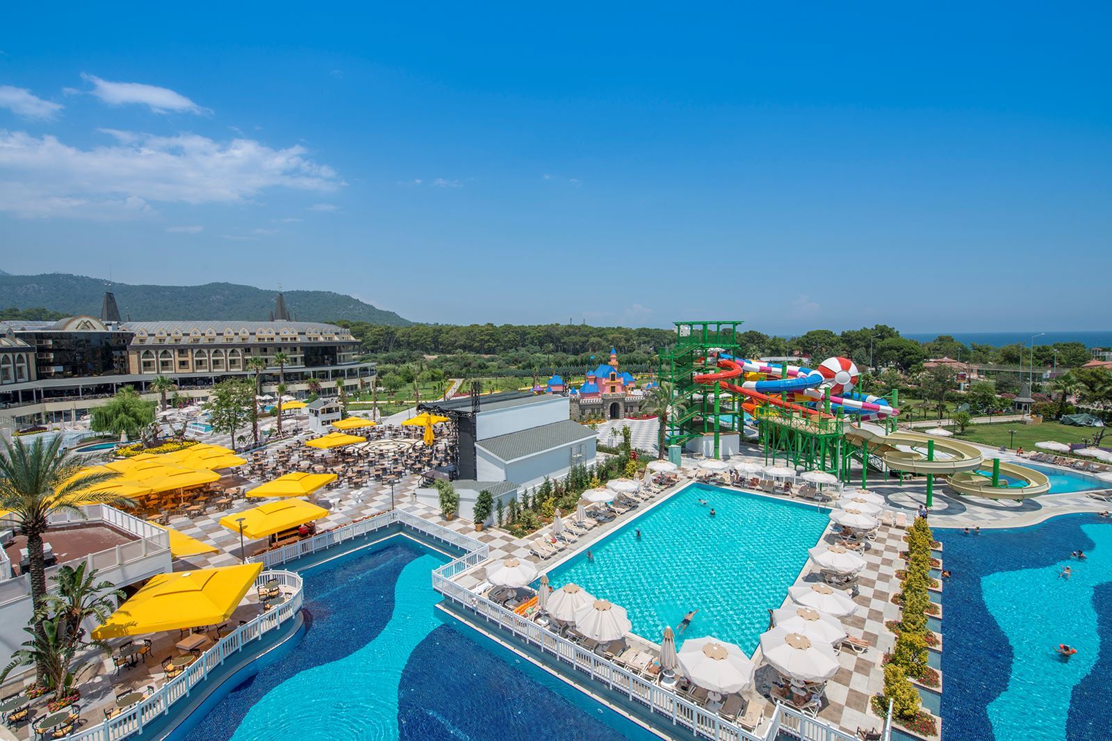 Zwembad van Amara Prestige Elite Hotel in Kemer, Turkije foto 3