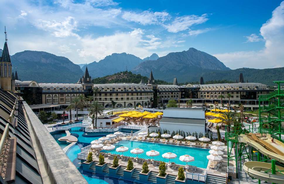 Ligging & omgeving van het Amara Prestige Elite Hotel in Kemer, Turkije foto 2