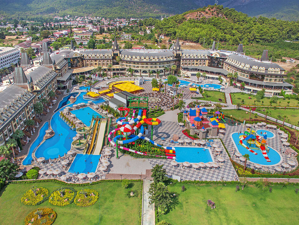 Ligging & omgeving van het Amara Prestige Elite Hotel in Kemer, Turkije foto 1