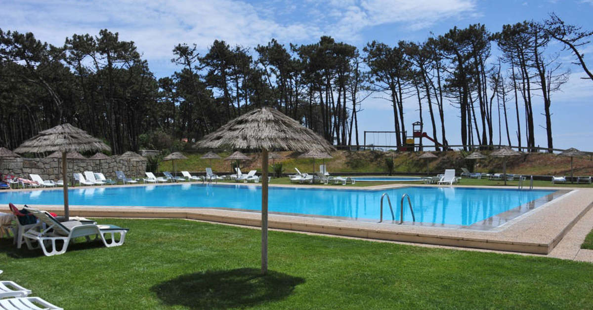 Zwembadzijde bij Axis Ofir Beach Resort Hotel Esposende, Portugal foto 1