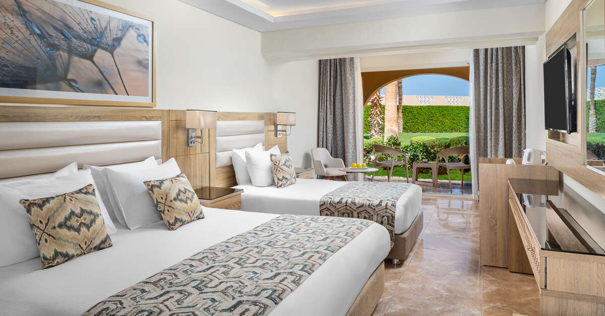 Hotelkamer in Beach Albatros Resort Sahl Hasheesh, Egypte foto 3