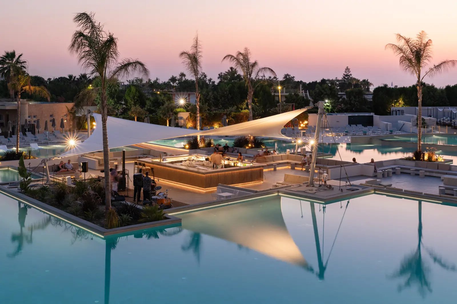 Restaurant in het Electra Palace Hotel Trianda, Griekenland foto 2