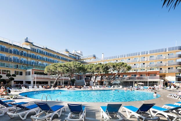 Zwembadzijde bij Best Cap Hotel in Salou, Spanje foto 3