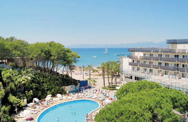 Zwembadzijde bij Best Cap Hotel in Salou, Spanje foto 2