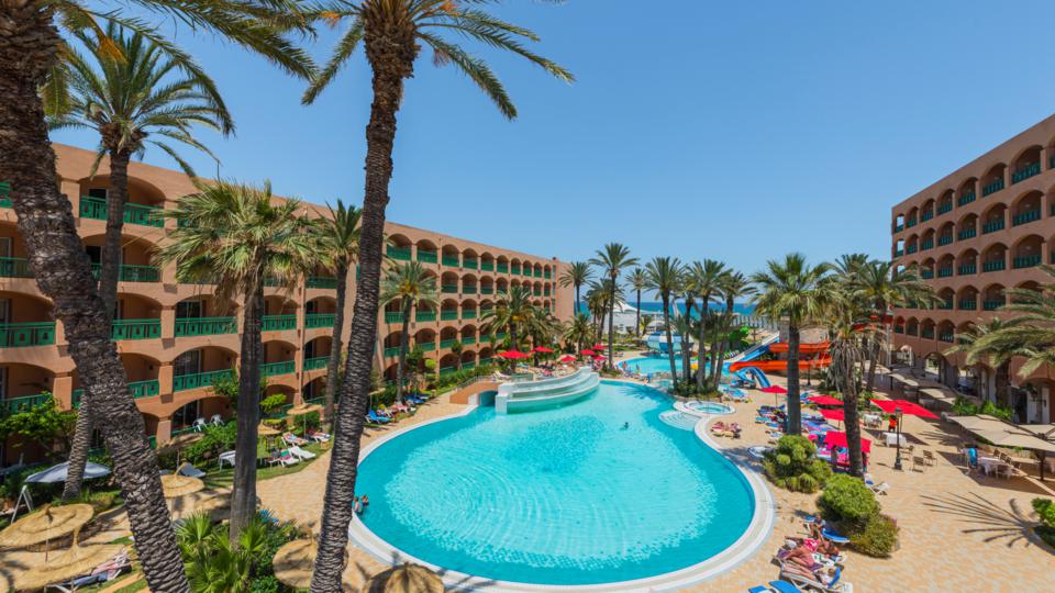 Zwembad van Marabout Hotel in Sousse, Tunesië foto 3