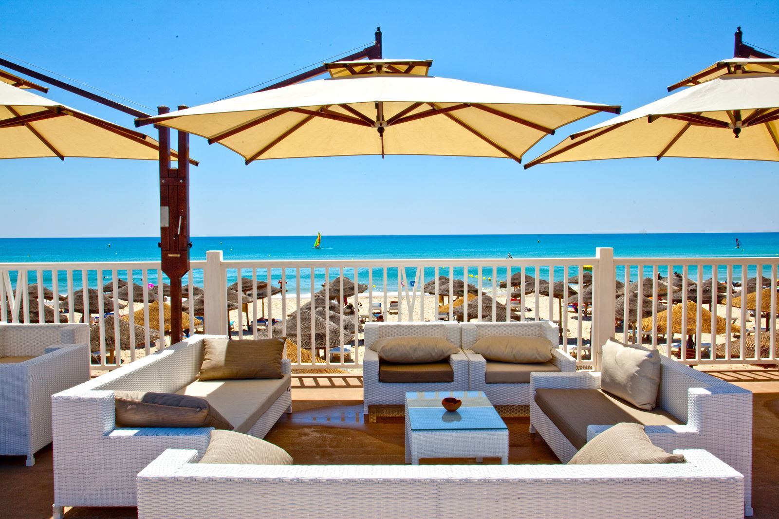 Zwembadzijde bij Samira Club Hotel in Hammamet, Tunesië foto 1