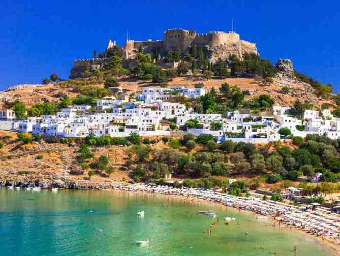 Buitenkant van Appartementen Rafael Hotel in Trianda, Griekenland foto 3