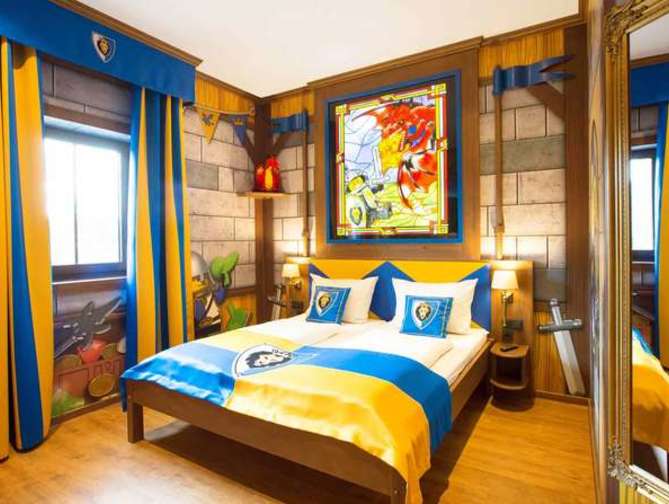 Hotelkamer in Vakantiepark LEGOLAND Hotel in Gunzburg, Deutschland foto 2