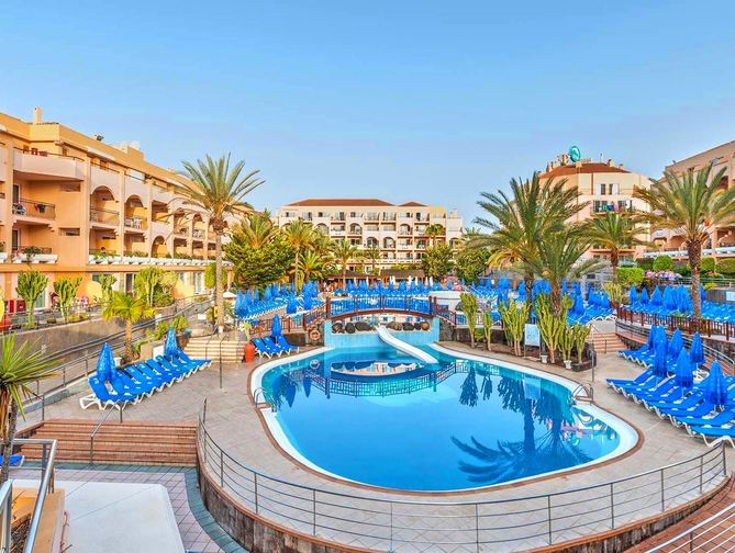 Zwembad van Mirador Maspalomas Hotel in Maspalomas, Spanje foto 1