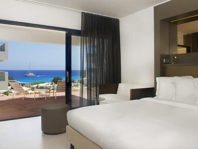 Hotelkamer in Papagayo Beach Hotel in Jan Thiel, Curacao foto 3