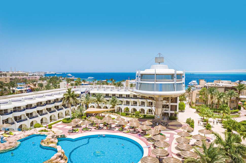 Ligging & omgeving van het Seagull Beach Resort in Hurghada, Egypte foto 1
