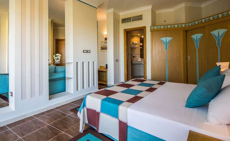 Hotelkamer in Seagull Beach Resort in Hurghada, Egypte foto 3
