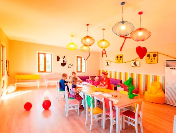 Zone voorgamenbij Side Star Resort in Side, Turkije foto 3