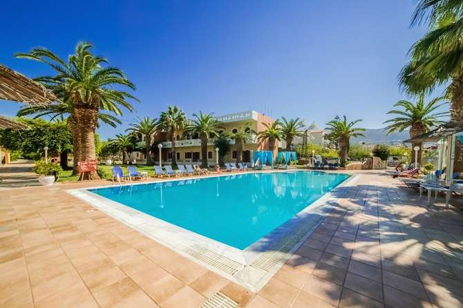 Zwembad van Stelios Gardens Hotel Malia, Griekenland foto 1