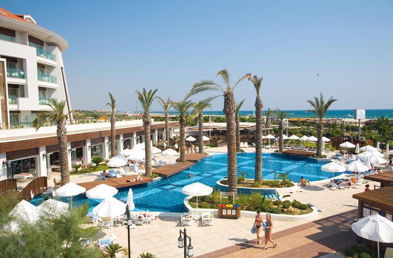 Zwembad van Sunis Evren Beach Resort Side, Turkije foto 2