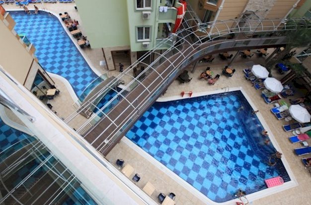 Zwembad van TAC Premier & Spa Hotel in Alanya, Turkije foto 3