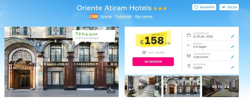 Oriente Atiram Hotels: Stijlvol Verblijf in Barcelona!