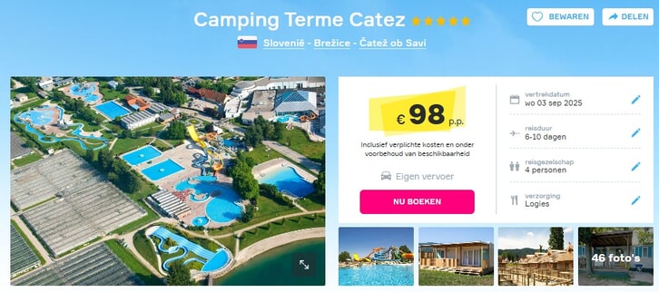 Camping Terme Catez Hotel Slovenië