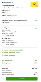 Club Aguamarina: Topdeal voor een Zonnige Vakantie op Menorca!