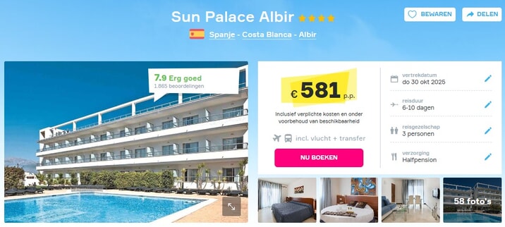 Sun Palace Albir | Reviews!